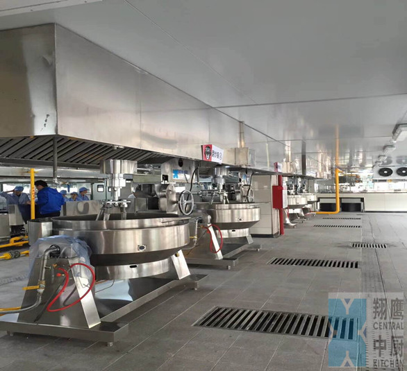 广州七十二街后勤加工中心-翔鹰中央厨房milan米兰（中国）体育官方网站广东案例