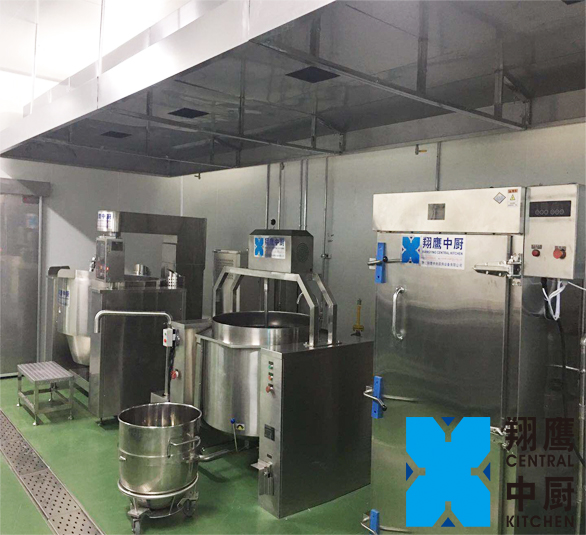 甘肃省大型中央厨房——甘肃紫金，翔鹰中央厨房milan米兰（中国）体育官方网站甘肃案例