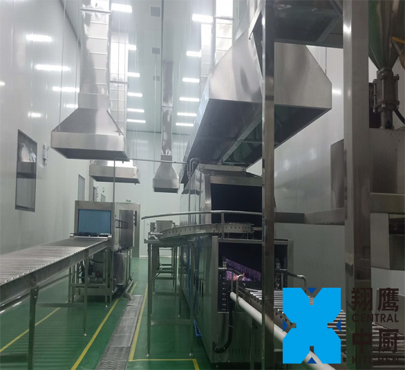 甘肃省大型中央厨房——甘肃紫金，翔鹰中央厨房milan米兰（中国）体育官方网站甘肃案例
